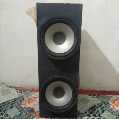2 Woofer wale speaker 8 inch lambai 24 okay