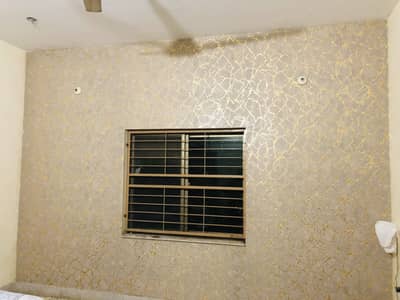 Room fabric wallpaper apply krwany k liay rabta kry 030985/62/25/4