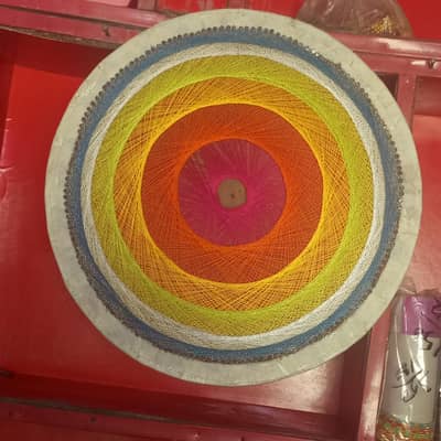 Hand made string art