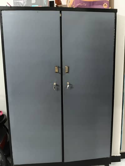 Title: Heavy-Duty Steel Cupboard