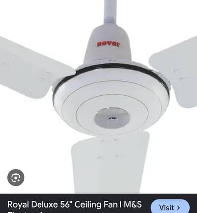 Royal fans Deluxe model (non inverter)
