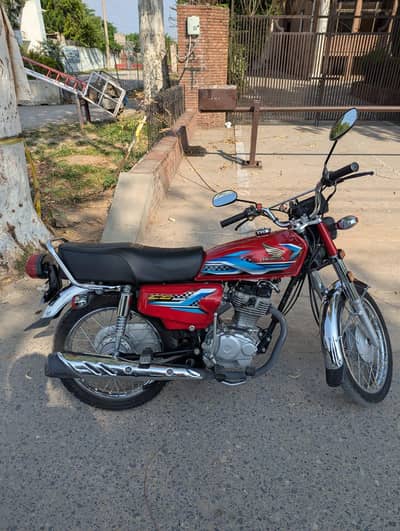 Honda CG 125 Islamabad Number