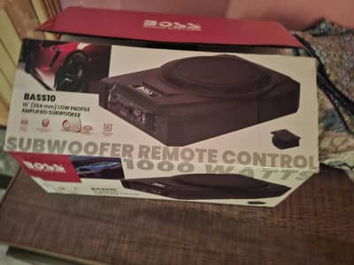 brand new boss orginal woofer with amplifier 1000watt
