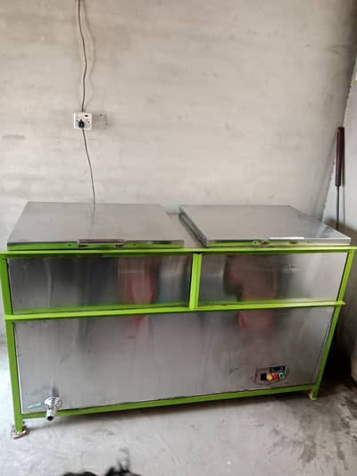 freezer full size double door