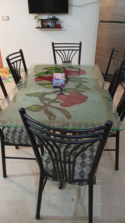 6 seater dining table