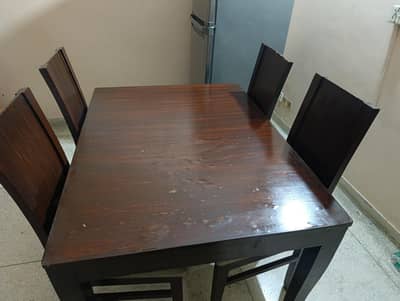Dinning table 4 seater