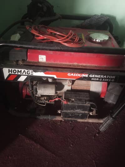 homage generator 2.5 kva