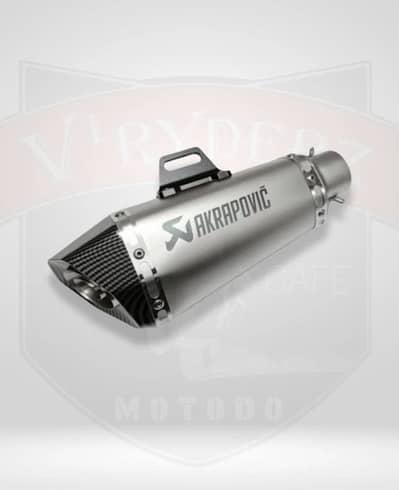 Akra povic shark mint condition exhaust