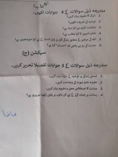 AIOU  spring assighment