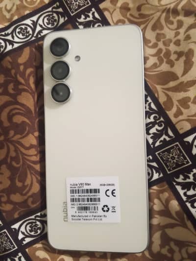 Nubia V80 Max ( 12 GB Ram) 256 GB Strong 1 Mouth Use