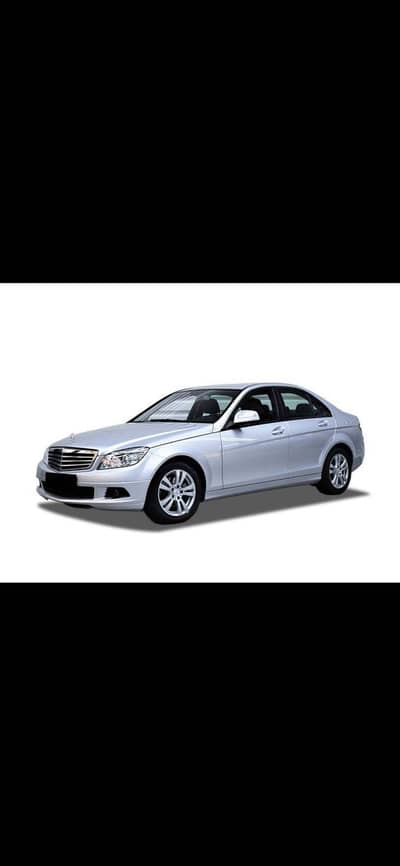 Mercedes C Class 2007-2009 front bumper