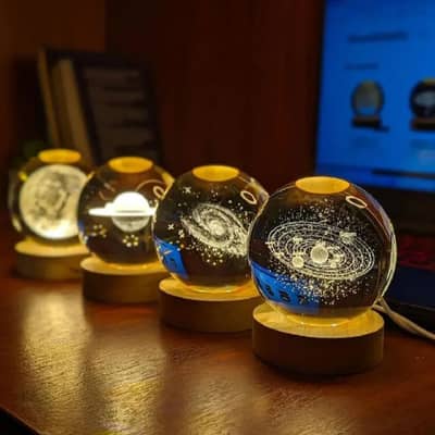 3D CRYSTAL LAMPS