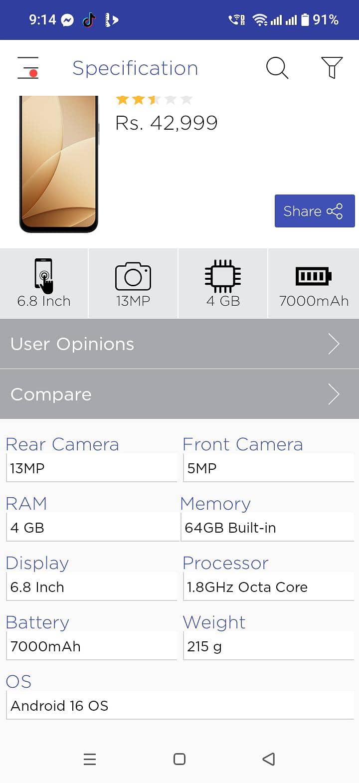 OPPO A6C 0