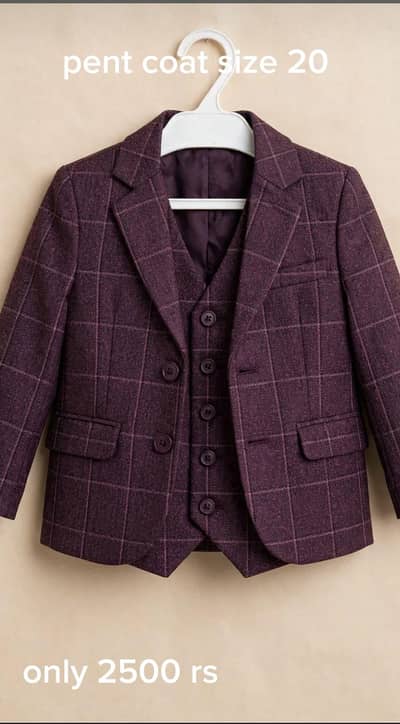 pent coat size 20