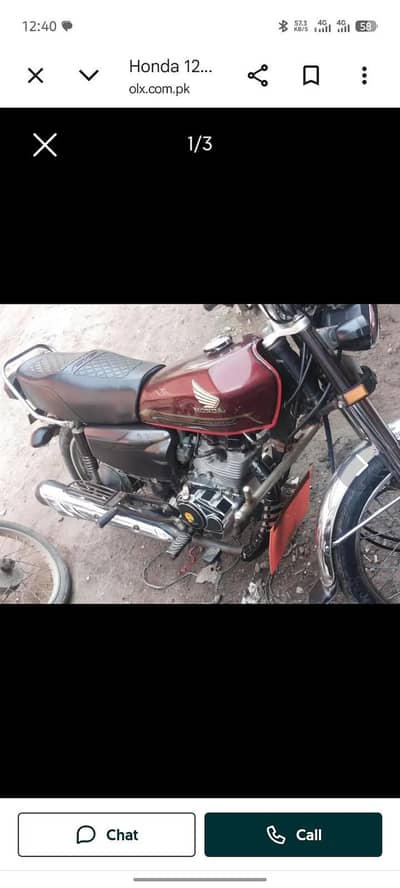 Honda CG 125 Self 2021 10/10