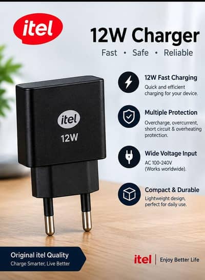 Itel 12 Watt Charger