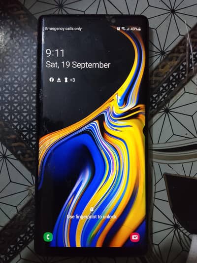 Samsung Mobile Note 9 Non PTA  app 6/128