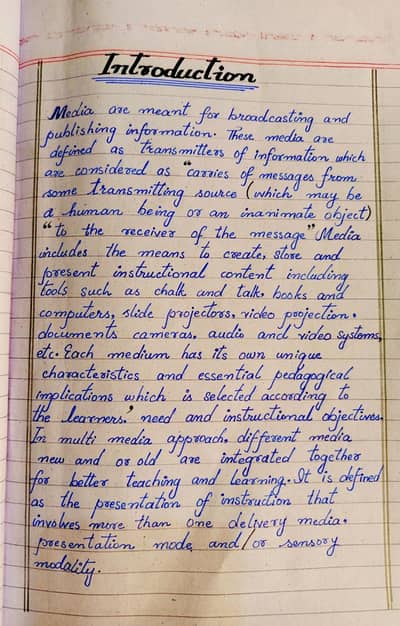 Weekend Urgent Assignment - Neat Handwriting Available