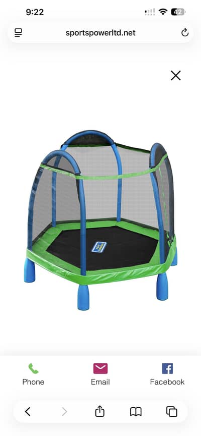7 feet American Trampoline