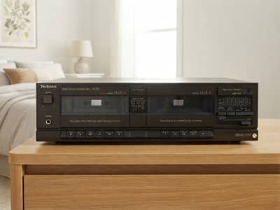 Technics Stereo Double Cassette Deck