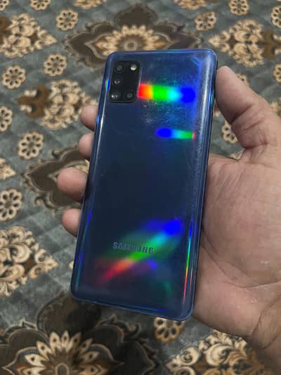 Samsung Mobile A31 6 ram 128 ROM official PTA approved exchange
