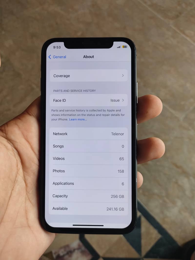 Apple iPhone X PTA 1