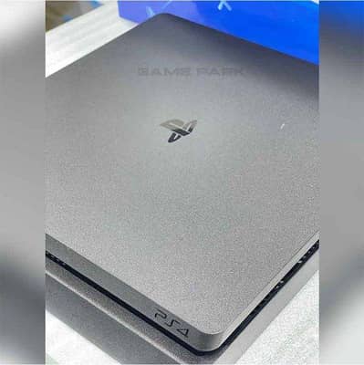 PS4 Slim 500GB Box Pack + 4 Games (GTA V, Ghost of Tsushima, Minecraft
