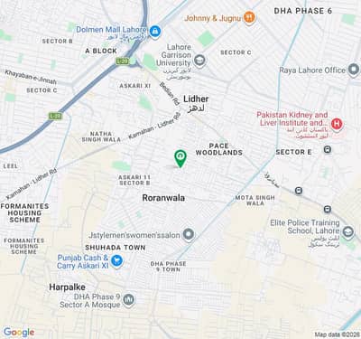 DHA 9 town 5 marla plot Block E 598 prime location Available for SALE
