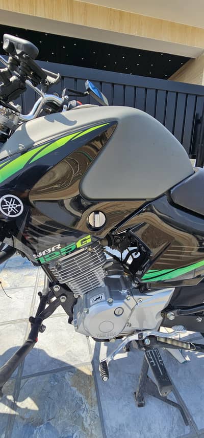 yamaha ybr 125g mate grey