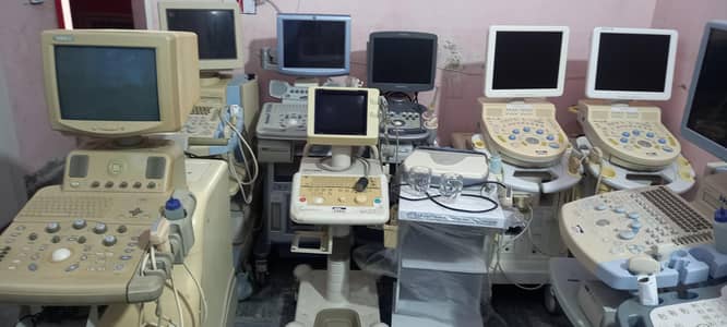 Ultrasound machine/hospital Saman new/used available-03126807471