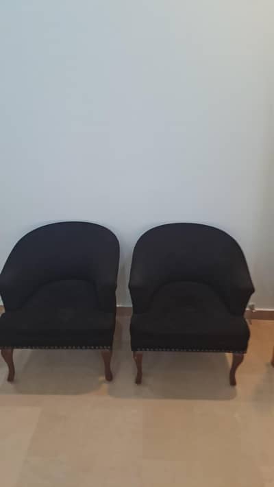 based room chairs pair
