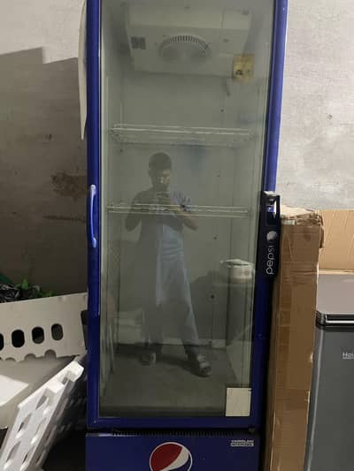 Pepsi ka display chiller urgent sale