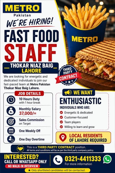 fast food chef