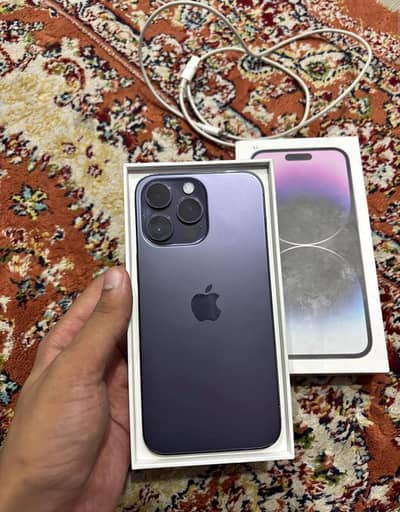 Apple iPhone 14 Pro Max full box 10 by 10 conditions sale