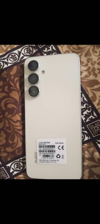 ZTE nubia V80 Max (12 GB RAM / 256GB Storage) - Mint Condition
