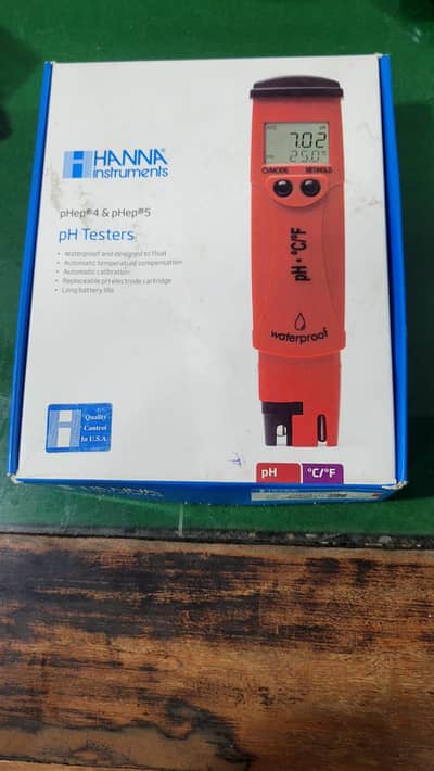 Hana instruments waterparoof digital pH and temperature tester pen