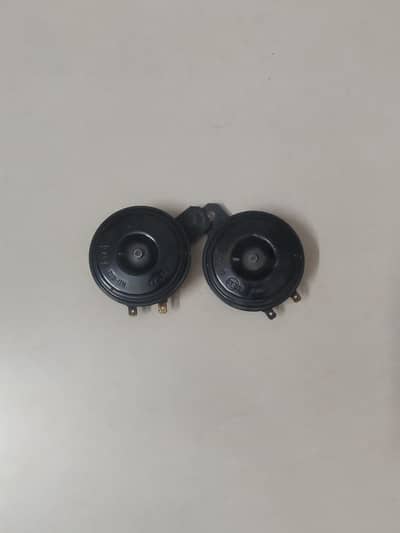 DENSO Compact Full Power Tone Car Horns (Model ND-012).