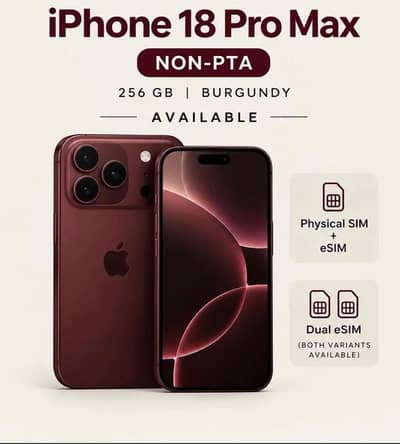 Apple iPhone 18 Pro Max