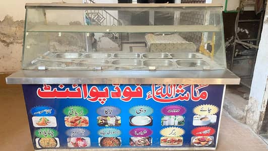 food display counter