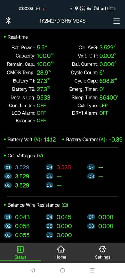 12v 100AH A grade with jk bms 4-8s