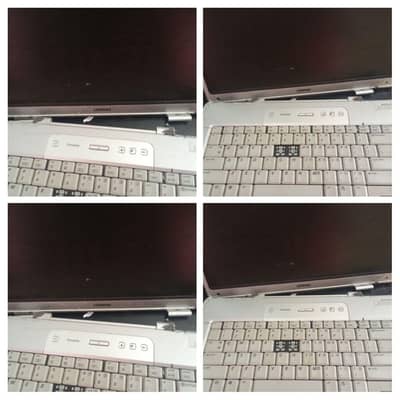 laptop but hanging LCD is broken