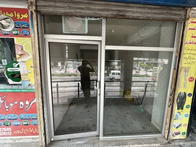 Shop Front Aluminium Door for sale