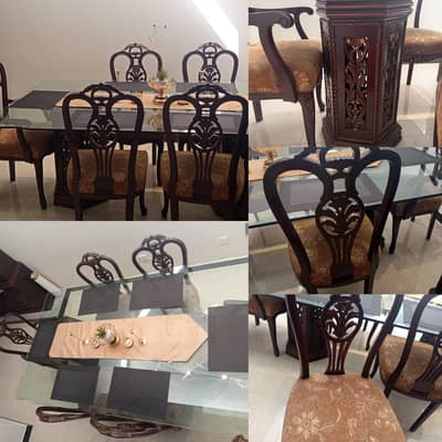 Chinioti Dining table for sale almost new