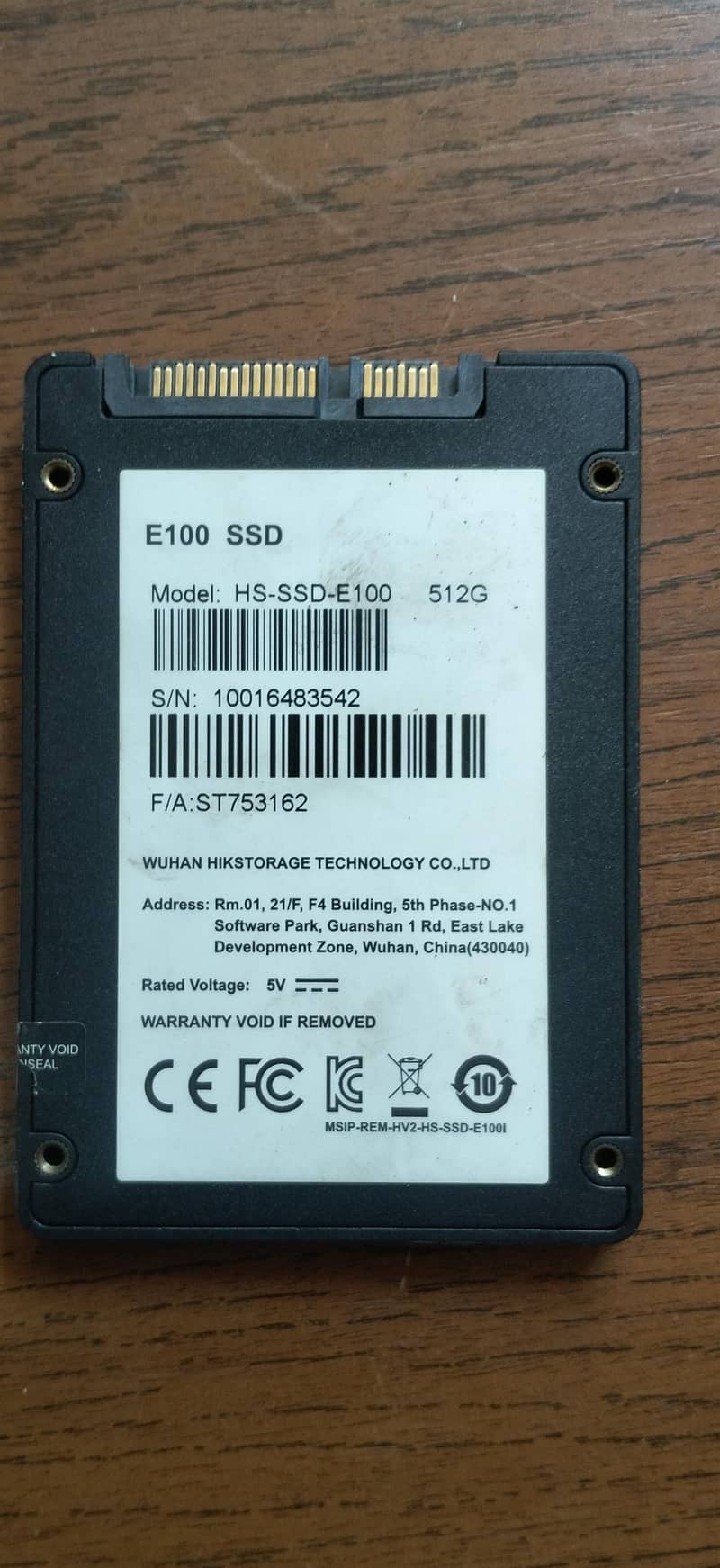 SSD E100 1