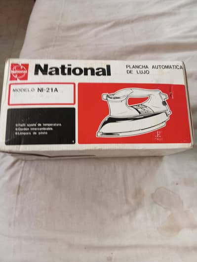 National Panasonic new iron  box pack
