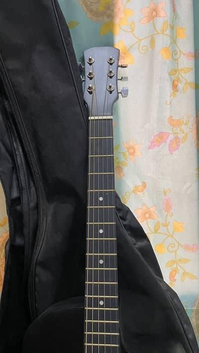 Guitar  black color