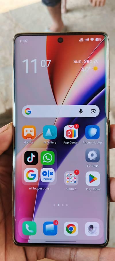 Infinix Note 40 Pro  Exchange Possible