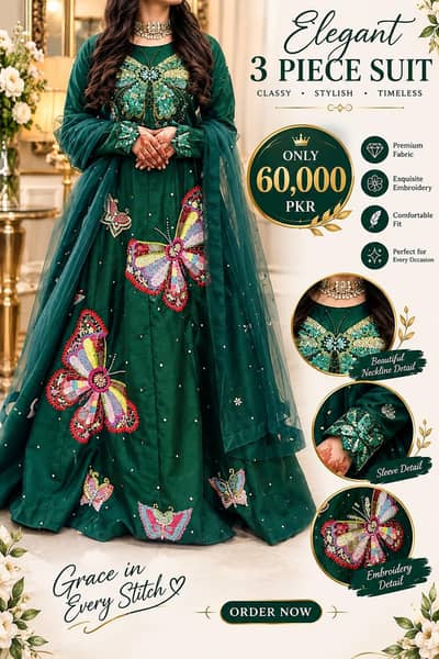 Bridal Dress | Wedding Dress | Bridal Lehnga | Walima Dress