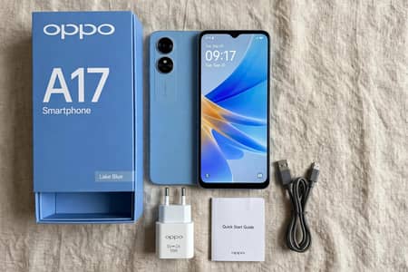 Oppo A17 6/128 - 9/10 - Fingerprint Issue - Urgent Sale - Price 17,000