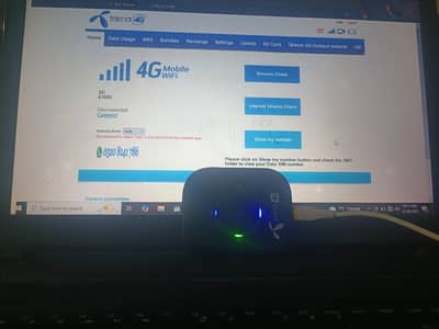 Telnor Mifi Rechargeable Device